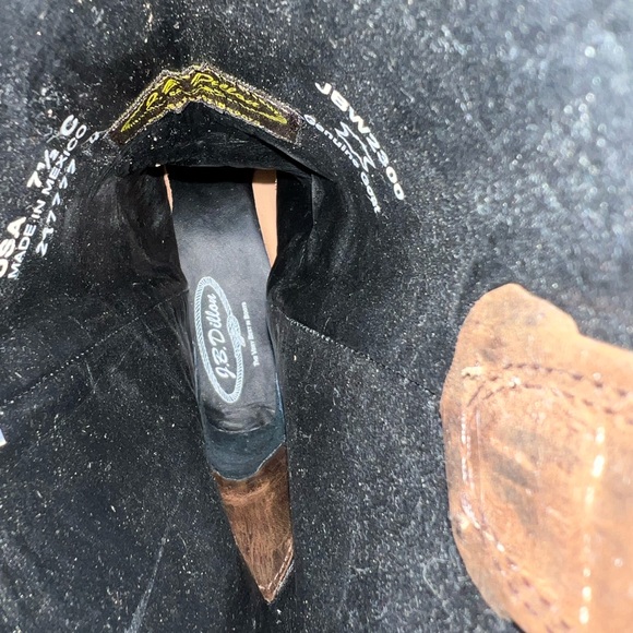 J.B Dillion brand new cowboy boots size 7.5 - Picture 5 of 10